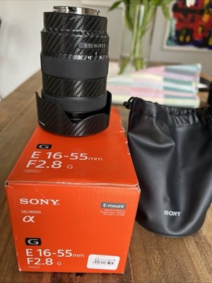	Sony - E 16-55mm F2.8 G Standard Zoom Lens for E-mount Cameras - Black