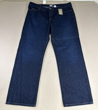 Calvin Klein Slouchy Low Rise JN Jeans Men's 40x30 Dark Wash Denim NWT New