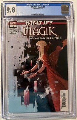 What If? Magik... #1 CGC 9.8 Jeff Dekal Cover  - Sorcerer Supreme... New CGC 