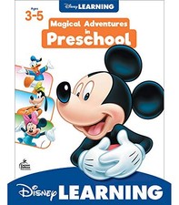 DISNEY LEARNING MAGICAL ADVENTURES IN PRESCHOOL WORKBOOK, By Carson Dellosa