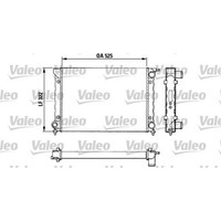 Valeo 883727 KüHler MotorküHlung FüR VW Seat Golf Jetta Scirocco Passat Caddy