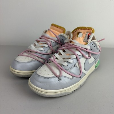 Size 10 - Nike Off-White x Dunk Low  Lot 09 of 50  Used With Box