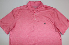 Vineyard Vines Men's Size M Performance On The Go Sankaty Polo Shirt