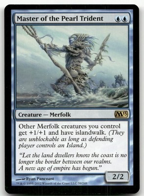 Master of the Pearl Trident #59 (NM) Magic 2013 M13 Magic MTG