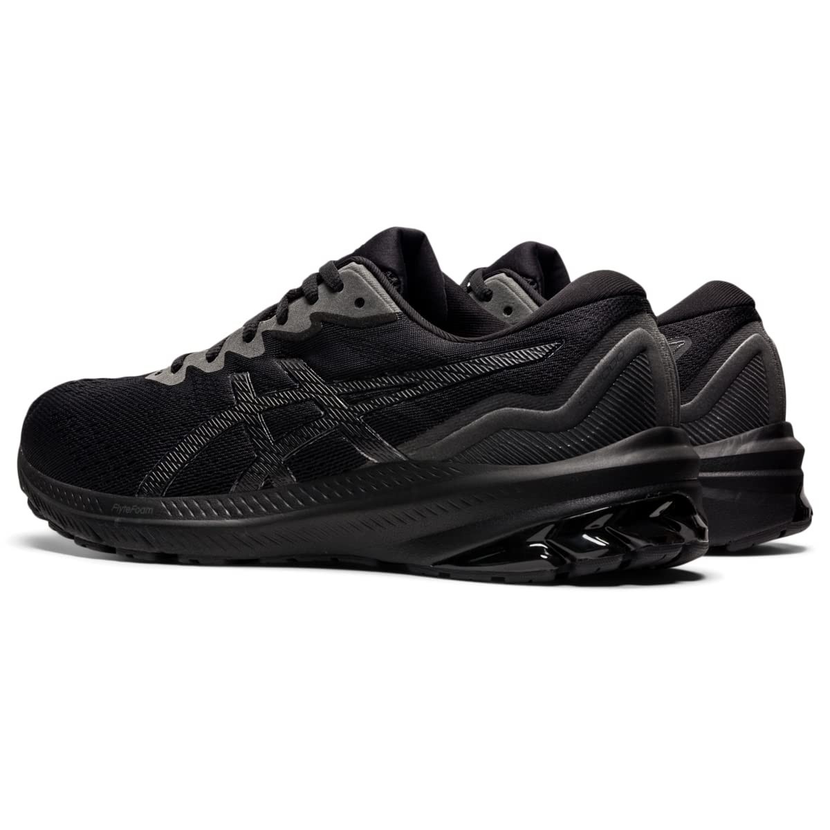 ASICS Men's GT-1000 11 Running Shoes BLK/BLK 1011B356-002 Size 11.5 US WIDE 4E