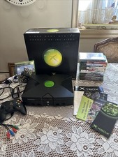 Xbox Original Console 100 Complete in Box CIB Box EXCELLENT TESTED WORKING