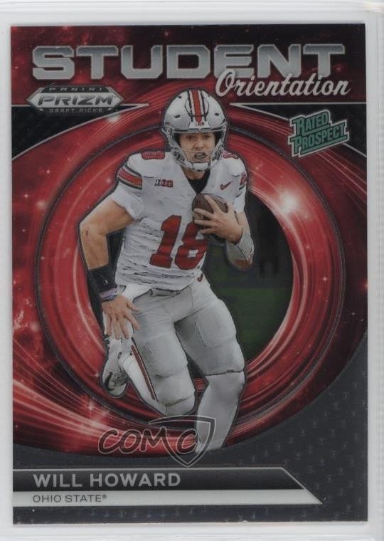 2024 Panini Prizm Draft Picks Student Orientation Will Howard #SO-WH 1lm5