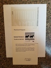 Knittery Punchcard "Dem" for 24stitch knitting machines