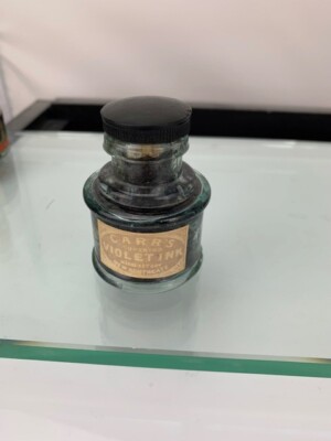 Carr's Suferrio violet Ink with Cork (e858)