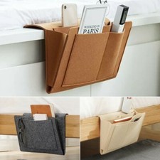 Chevet Sacs de Rangement Suspendu Canapé Lit Pochette Multi Poches Anti-dérapant