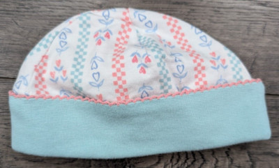 Baby Girl Clothes New Vintage Gymboree Layette/Newborn First Spring Hat