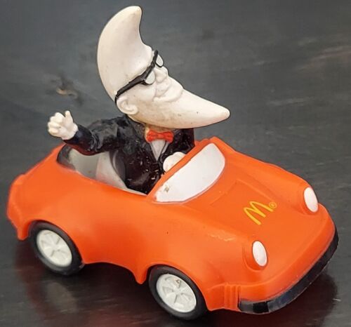 Vintage McDonald's Mac Tonight Travel Toy #2 Sports Car 1988 - Picture 1 of 4