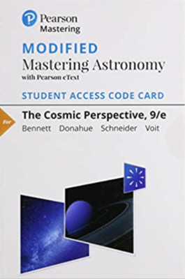 Modified Mastering Astronomy Pearson eText Cosmic Perspective 9th Access Code