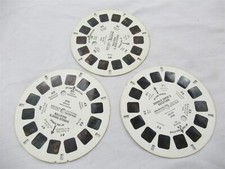 Lot of 3 View-Master Reel 3048 A B C Donald Duck's Vacation Walt Disney