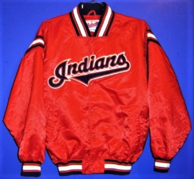 MLB Indians レッドジャケット Lサイズ MLB Indians レッドジャケット Lサイズ