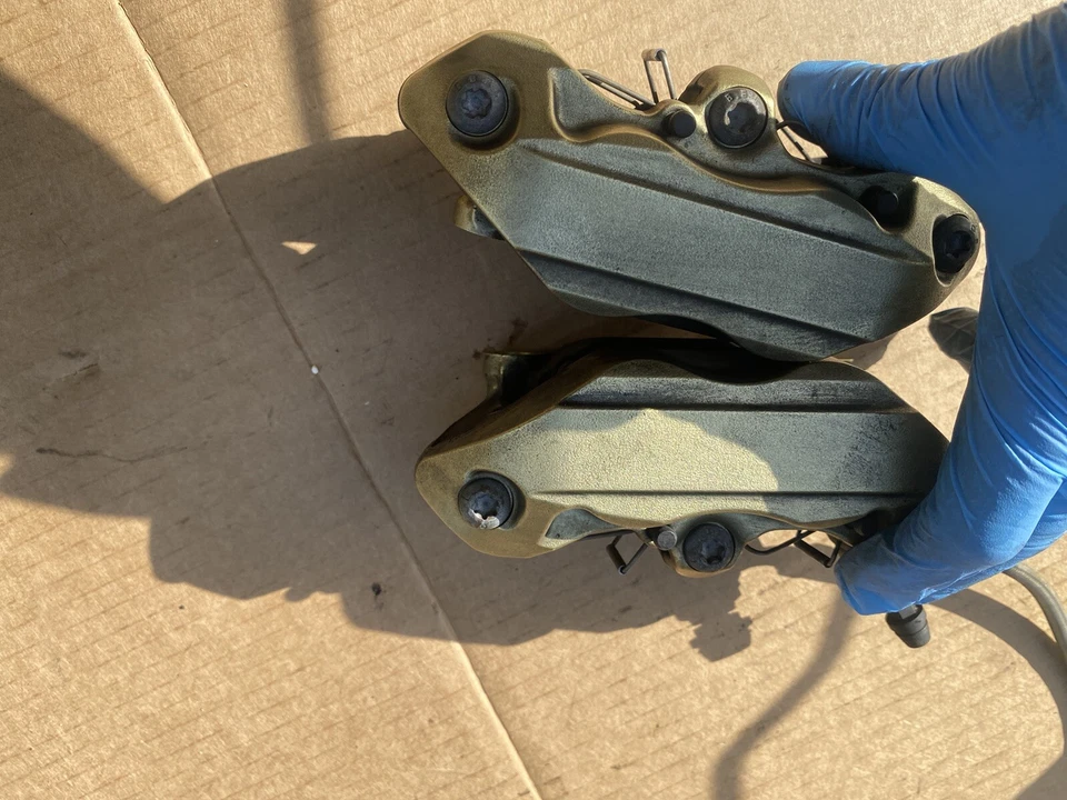 15-18 BMW S1000RR Front Calipers Brakes OEM Brembo - Image 3 of 3