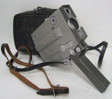 Vintage Minolta Minoltina 8 Video Camera 8mm Cartridge Load Cine Movie Camera