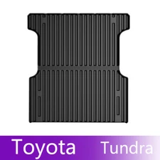 1x Car Cargo Liner Trunk Mat All Weather TPO Rubber For Toyota Tundra 2022-2024
