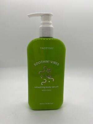 FACETORY SOOTHIN' VIBES Refreshing Body Serum 250ml / 8.45 fl oz Full Size New
