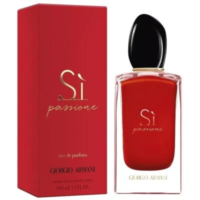Giorgio Armani Sì Passione eau de Parfum 100 ml vaporisateur Spray in OVP