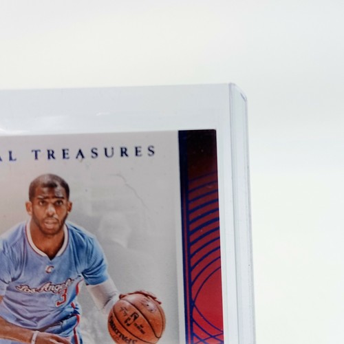CHRIS PAUL 25/25 BASE CARD PANINI NATIONAL TREASURES BASKETBALL 2015. Pre-owned - Picture 3 of 6