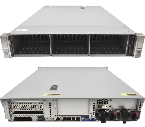 HP ProLiant DL380 Gen9 2U no CPU RAM P440ar 2x Heatsink Expander 1 Riser 24Bay