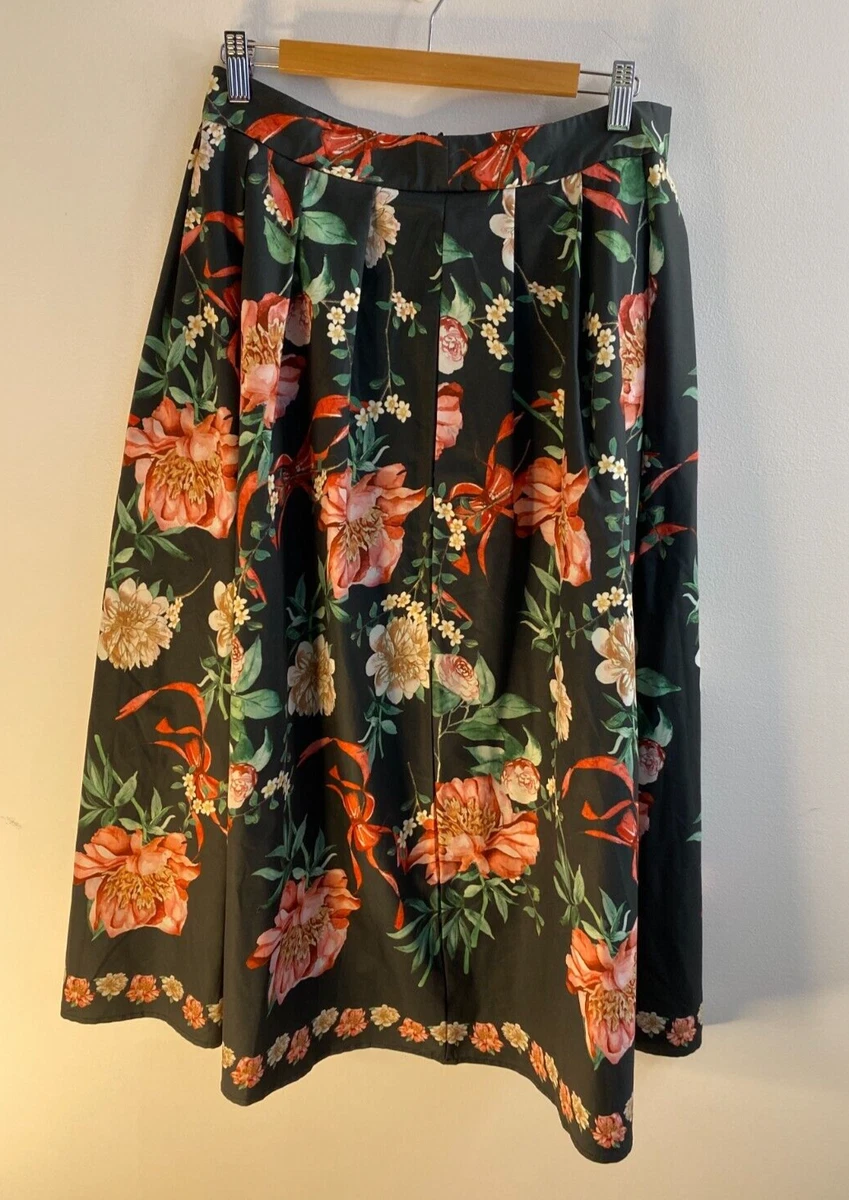 Flowy maxi top skirt zipper