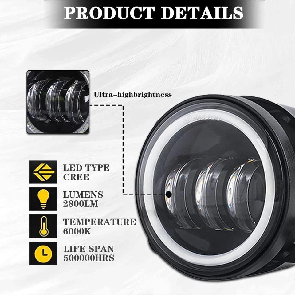 🟢 HUMMER H2 🟢 Nebelscheinwerfer Nebel Scheinwerfer - Bild 4 von 4