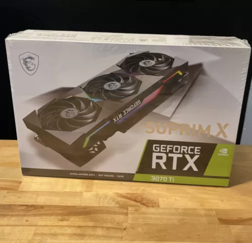 MSI GeForce RTX 3070 TI SUPRIM X 8G Graphics Board VD7700 Tri frozr2 MSI maxCard