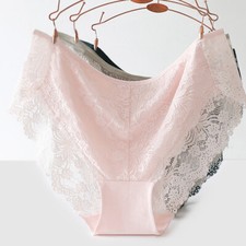 Plus Size Ladies Briefs Knickers Womens Underwear Cotton Comfort Fit Lace  