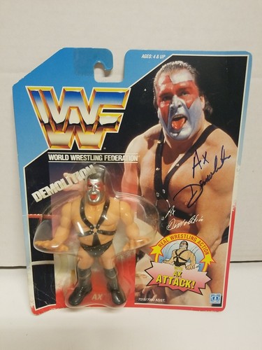 1990 Hasbro WWF Demolition Ax Factory Sealed NIP...