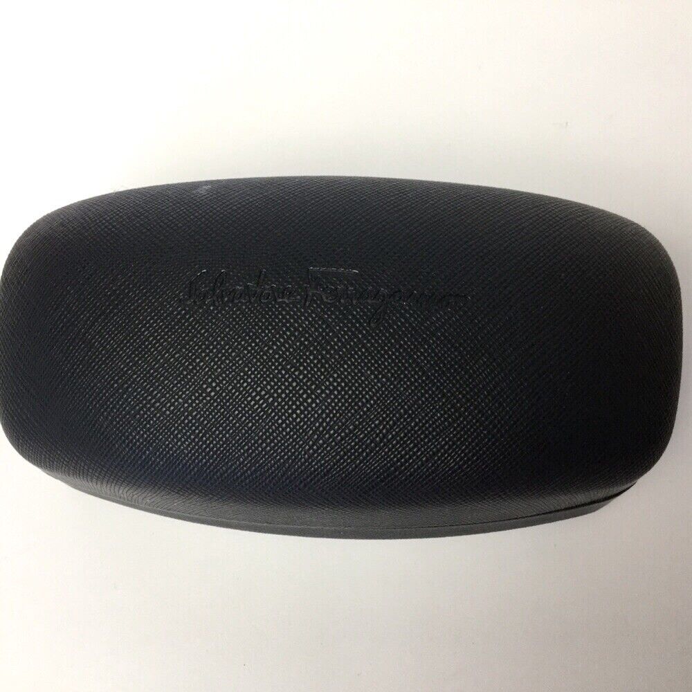 SALVATORE FERRAGAMO HARD SHELL SUNGLASSES CASE WITH CLEANING SALVATORE FERRAGAMO HARD SHELL SUNGLASSES CASE WITH CLEANING
