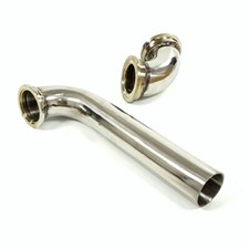 Dump Tube Elbow Pipe For Tial Mvr44 44mm External Wastegate Inlet Outlet Adaptor Dump Tube Elbow Pipe For Tial Mvr44 44mm External Wastegate Inlet Outlet Adaptor