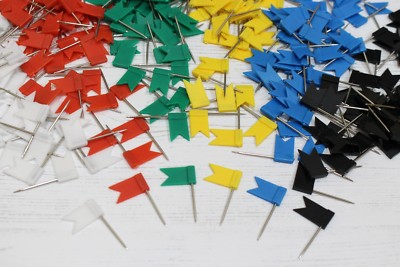 Flagge Pins Karte Indikator Marker Kork Notiztafel Reiseplaner 7 Farboptionen