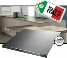 Spianatoia Acciaio INOX Tagliere Piano Lavoro + Tappetino Antiscivolo impastare