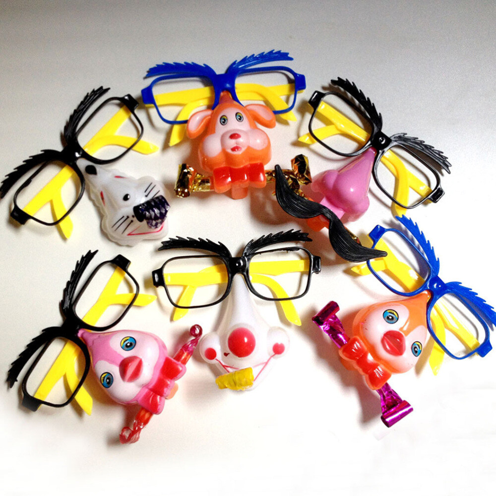 Birthday Party Eyeglasses Funny Eyeglasses Festival Party Glasses Plastic Horn eBay