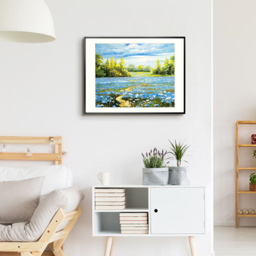 Klassische Satin Aluminium Metall Bild Bilderrahmen Wandmontage mit Echtglas - Bild 7 von 17