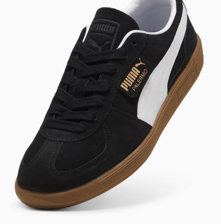 PUMA Palermo Vintage OG men's shoes 396463 10 black | eBay