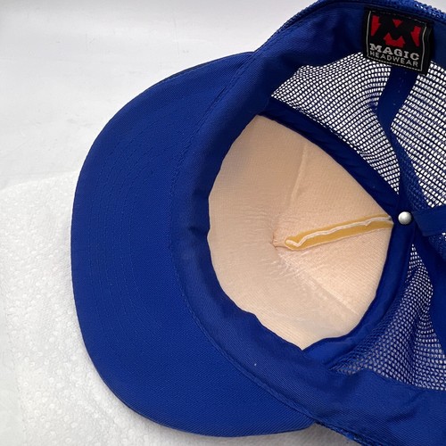 Vintage Magic Phish Blue Mesh snapback trucker Hat Psychedelic Wizard Jam Band - Picture 15 of 17
