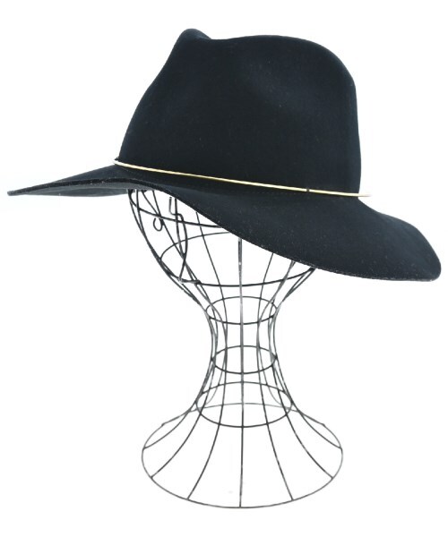 大人気　JANESSA LEONE　ハット　ブラック　帽子 Janessa Leone Josie Black Hat - flora and henri
