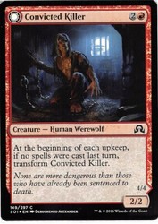 Convicted Killer // Branded Howler - Foil - Shadows over Innistrad