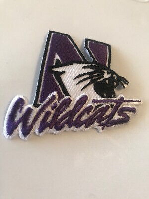 Northwestern Wildcats Appliqu&eacute;/Embroidered Crewneck Sweatshirts