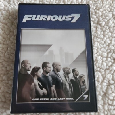 Furious 7 (DVD) Paul Walker Vin Diesel Jason Statham - BUY 2 GET 1 FREE!