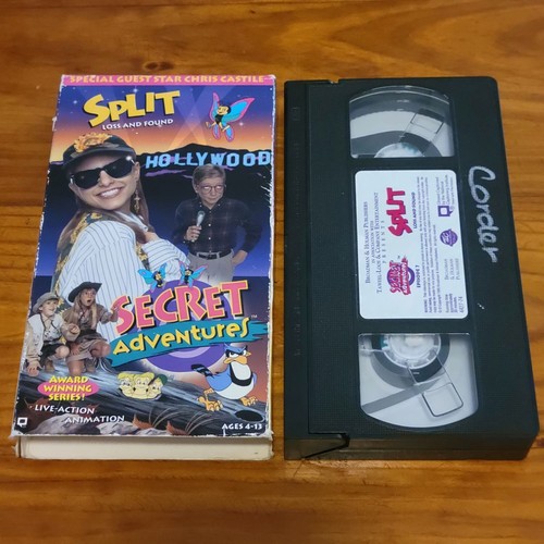 Split Loss And Found VHS Movie VCR Video Tape Used Secret Adventures - Picture 6 of 6