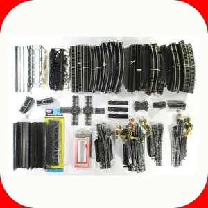 HO-Scale-Track-amp-Bridges-Nickel-Silver-Brass-Turnouts-etc-Variation-Lot