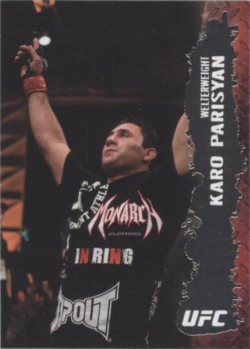 2009 Topps UFC Round 2 - Karo Parisyan #12 - 1 of 1