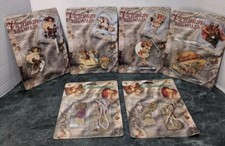 Daisy Kingdom Victorian Keepsakes 3D Motifs With Pin Backs And Embellishings NEW