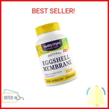 Healthy Origins Eggshell Membrane 500 mg (NEM, Non-GMO, Gluten Free, Joint Suppo