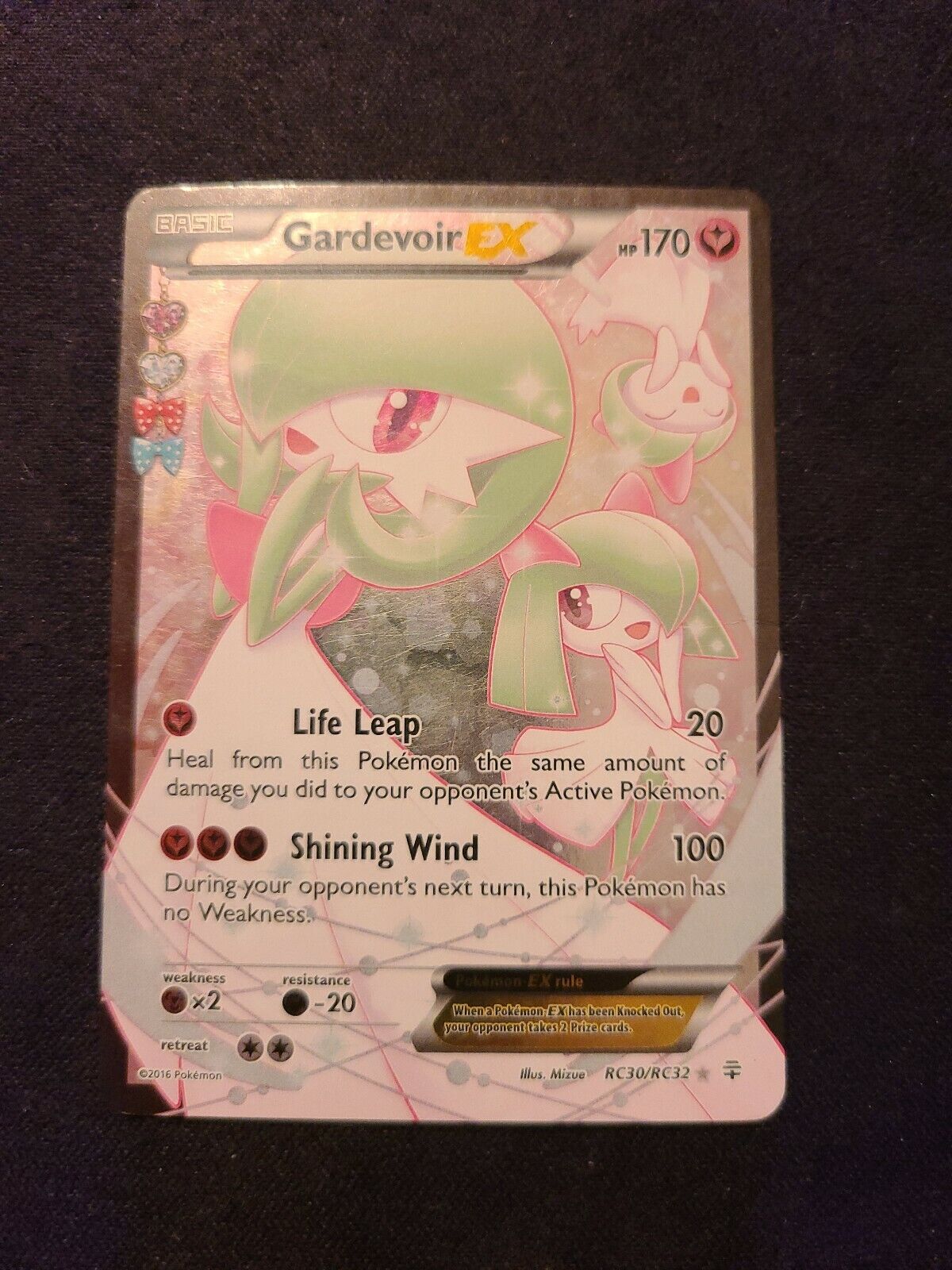 Gardevoir EX RC30/RC32 Full Art Ultra Rare Card Pokémon