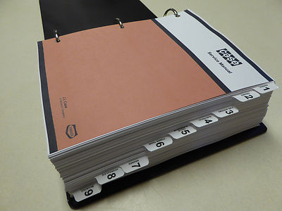 Case 850B Crawler Dozer Bulldozer Service Manual Repair Shop Book NEW w/Binder